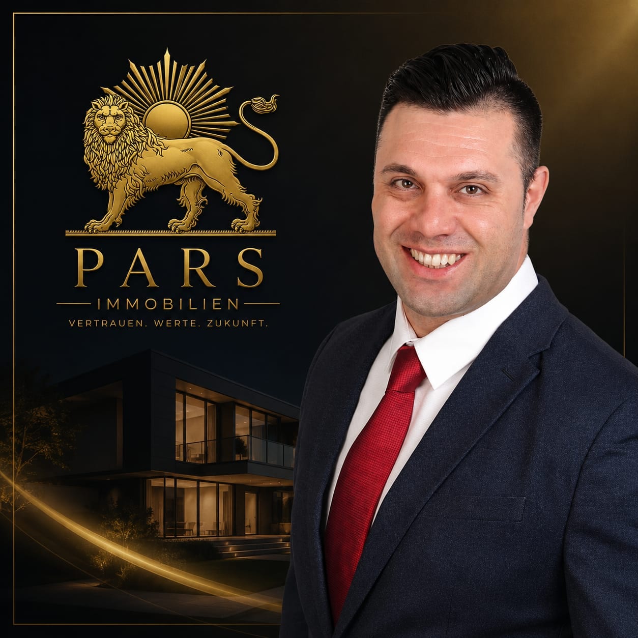 Porträt von Darius Hamid Ghasemi