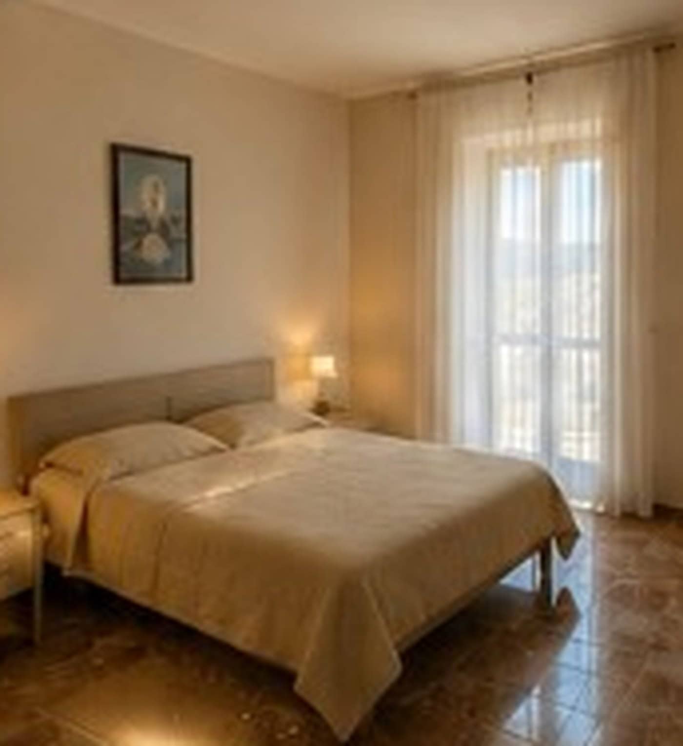 Schlafzimmer der Ferienwohnung