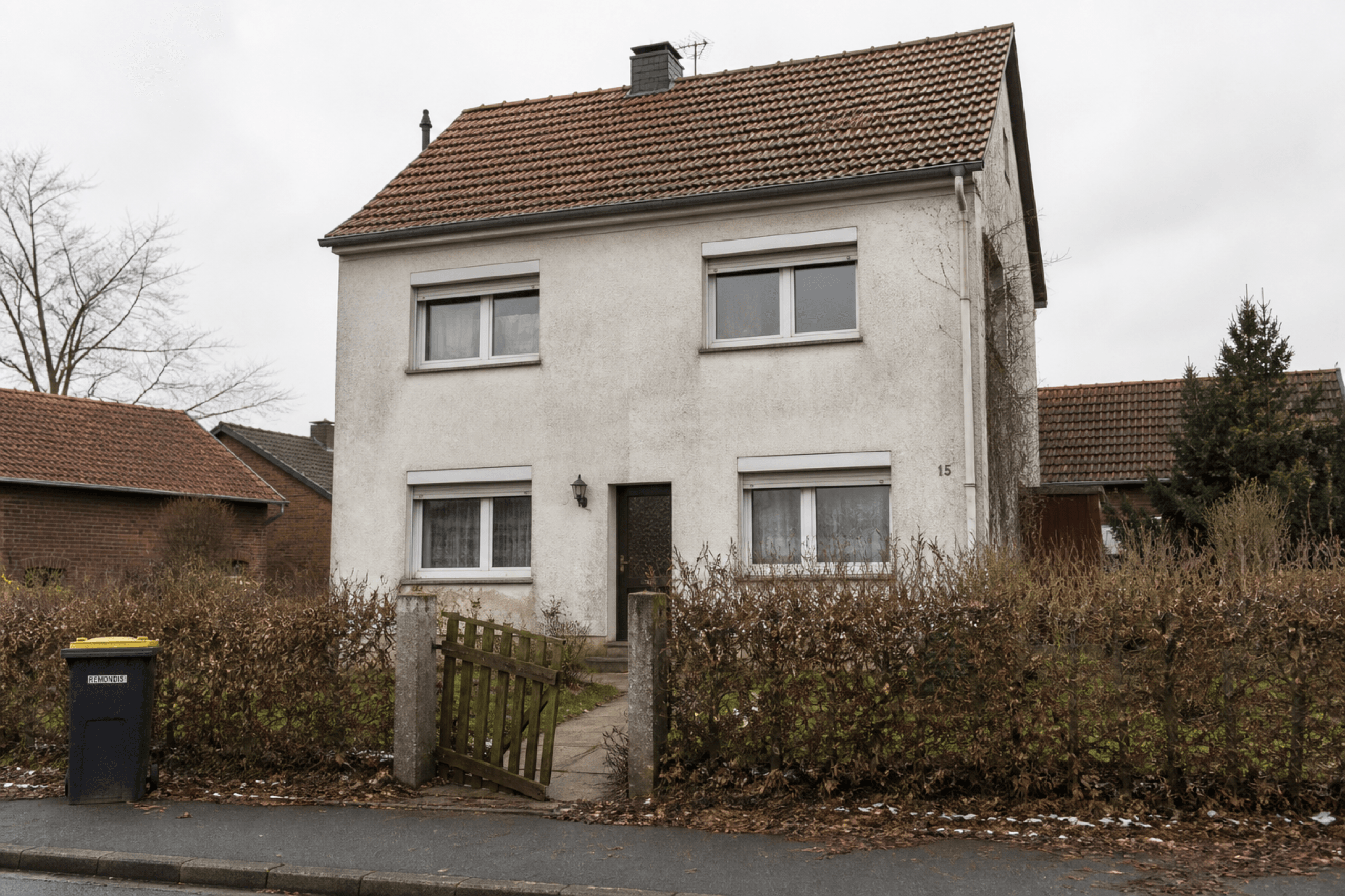 Außenansicht des Fachwerkhauses in Vahlberg